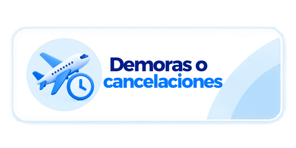Asistencia ante demoras y cancelaciones de vuelos