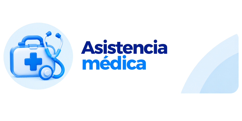 Asistencia médica ante enfermedades o accidentes durante el viaje